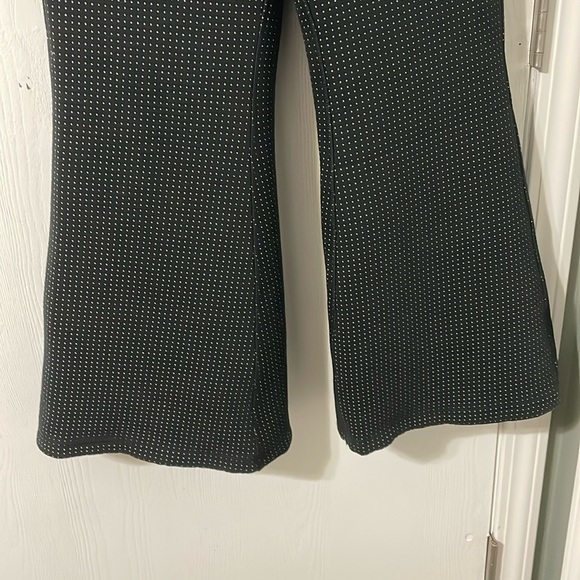 Nike Sportswear Essentials Womens Black With White Woven Flare High Rise Size XS - Picture 10 of 15